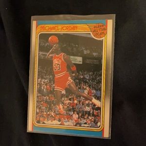 1988 signed Michael Jordan card